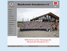 Tablet Screenshot of mv-kressbronn.de